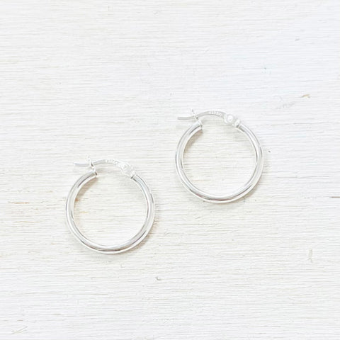 Sterling Silver Hoops