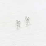 Sterling Silver Small Cross Studs