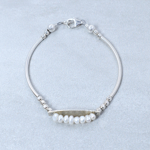 Sterling Silver Freshwater Pearl Bracelet