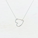 Sterling Silver Heart Necklace