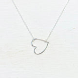 Sterling Silver Heart Necklace