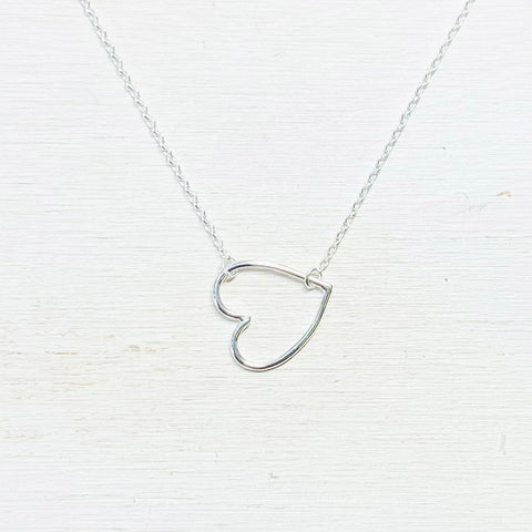Sterling Silver Heart Necklace