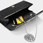 Rhinestone Evening Clutch Bag