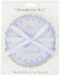 Baby Handprint Keepsake, Blue