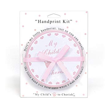 Baby Handprint Keepsake, Pink