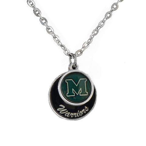 Methacton Warriors Stacked Disk Necklace
