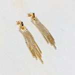 Rhinestone Dangle Earrings