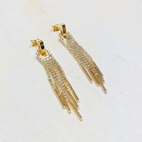 Rhinestone Dangle Earrings