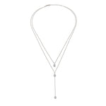 Glint Duo Sterling Silver Necklace