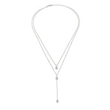 Glint Duo Sterling Silver Necklace