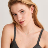 Tidal Abalone Crescent Link Necklace