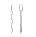 Cable Link Drop Earrings