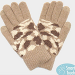 Abstract Patterned Smart Gloves