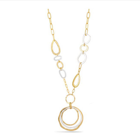 Long Two Tone Necklace