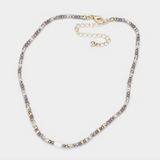 Freshwater Pearl Faceted Beaded Choker Necklace