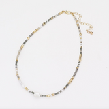 Freshwater Pearl Accented Beaded Necklace