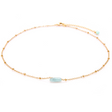 “Calm” Aquamarine Necklace