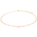 “Love” Rose Quartz Necklace