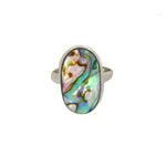 Sterling Silver Abalone Ring