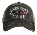 Biker Hair Don't Care Trucker Hat