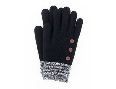 Cuff Gloves - Black