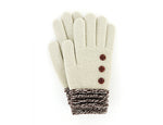 Cuff Gloves - Oatmeal