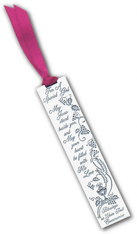 First Communion Girl Bookmark