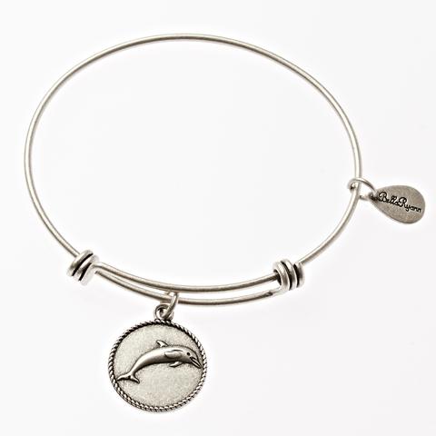 Dolphin Bangle Charm Bracelet