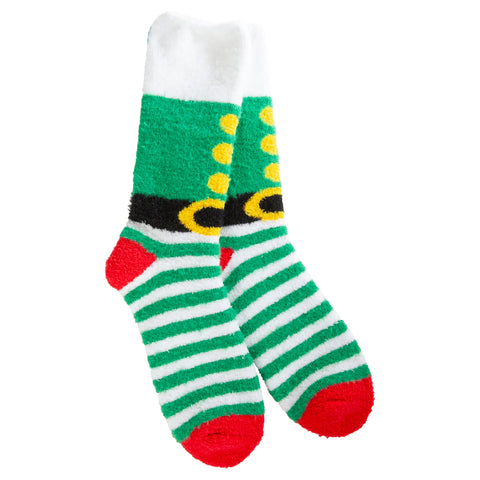 Elf- Holiday Cozy Crew Socks