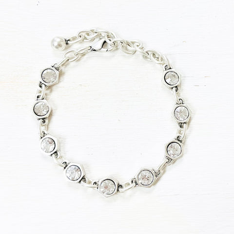 Fashion Clear Stone Bracelet