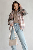 Brown Chain Izzy Convertible Shoulder Bag & Crossbody