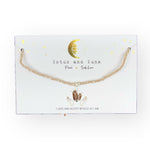 Lotus & Luna Crystal Stone Necklace - Self Love