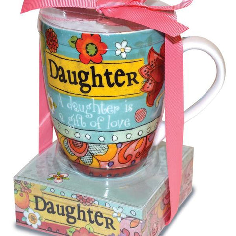 Daughter Mug and Note Pad Gift Set