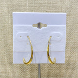 Fashion Half Hook Hoop