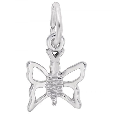 Sterling Silver Butterfly Charm