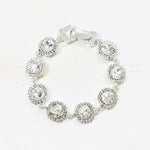 Fashion Clear Stone Magnetic Bracelet