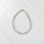 Sterling Silver Rose Quartz Bracelet