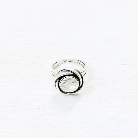 Fashion Clear Stone Ring