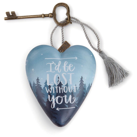 I’d be lost without you Art Heart