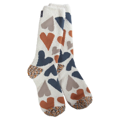 Wild Heart- Holiday Cozy Crew Socks