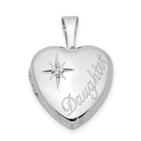 Princess Collection SS Daughter Locket Necklace