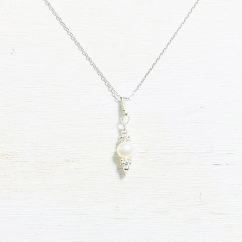 Sterling Silver Freshwater Pearl Necklace