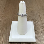 Sterling Silver Engagement Style Ring