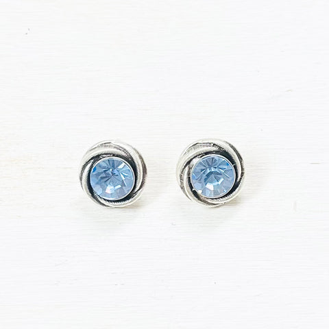 Fashion Blue Stone Studs