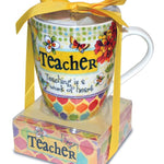 Teacher Mug and Note Pad Gift Set