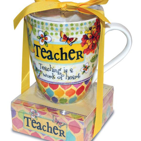 Teacher Mug and Note Pad Gift Set