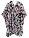 Kimono-Black/Pink Floral