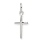 Sterling Silver Thin Cross Pendant Necklace