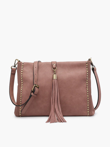 Marie Crossbody- Rosewood