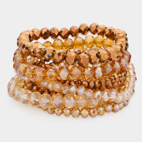 Fashion Stretch Bracelet Set of 9